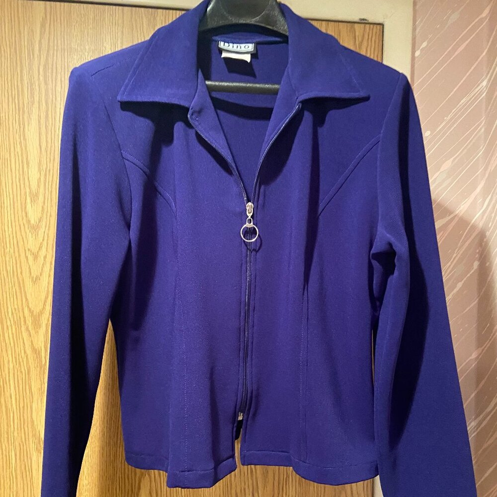 DINO Purple Maxi Skirt and Jacket
